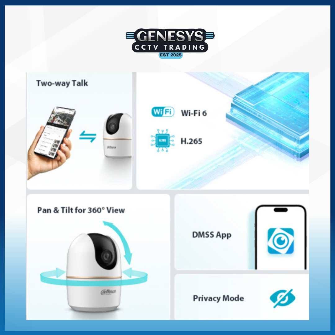 3MP Indoor Fixed-focal Wi-Fi Pan & Tilt Network Camera