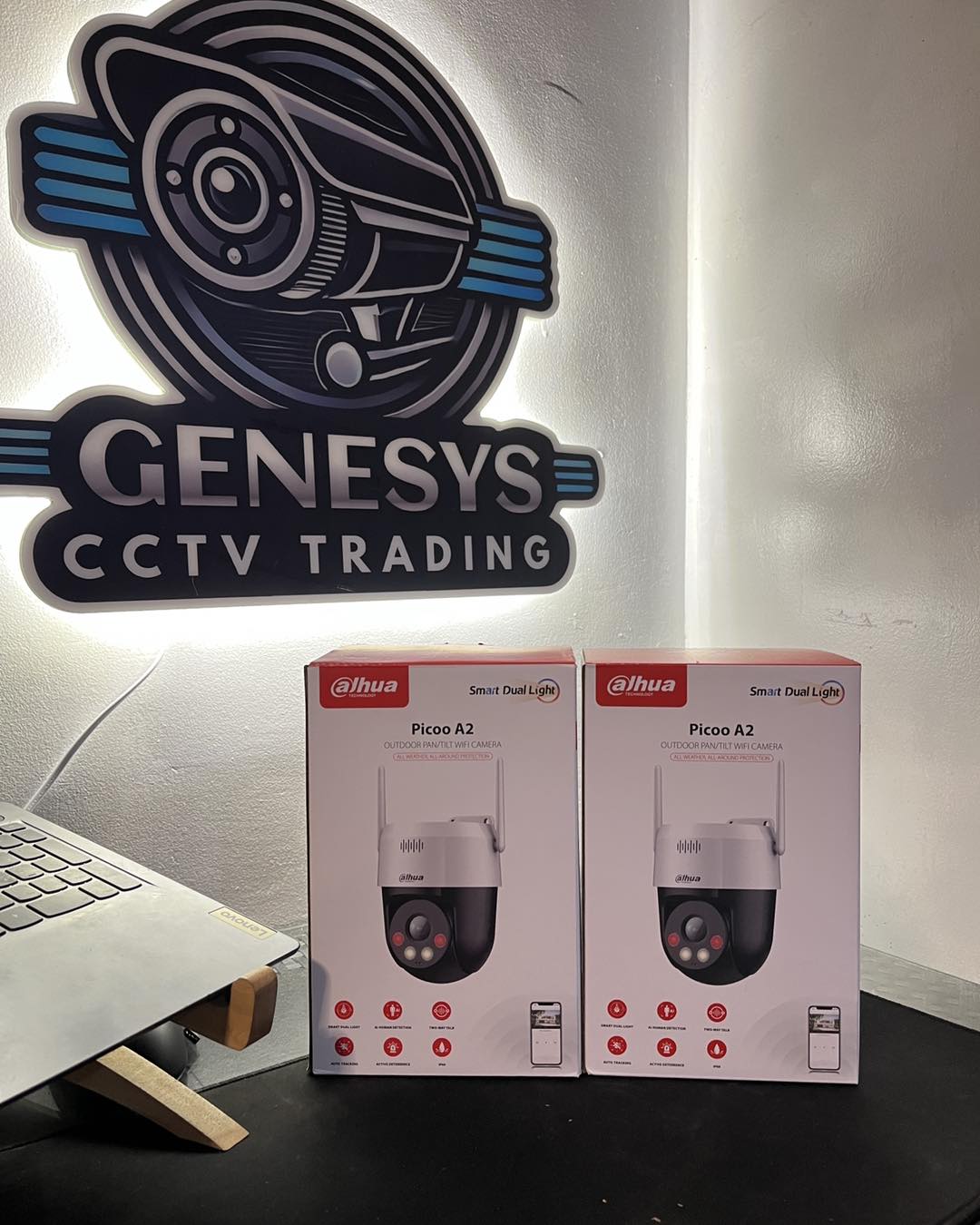 Dahua DH-P3AE-PV / DH-P5AE-PV WiFi Outdoor CCTV Camera (5MP Smart Dual Light, Human Detection, 2-Way Audio, IP66)