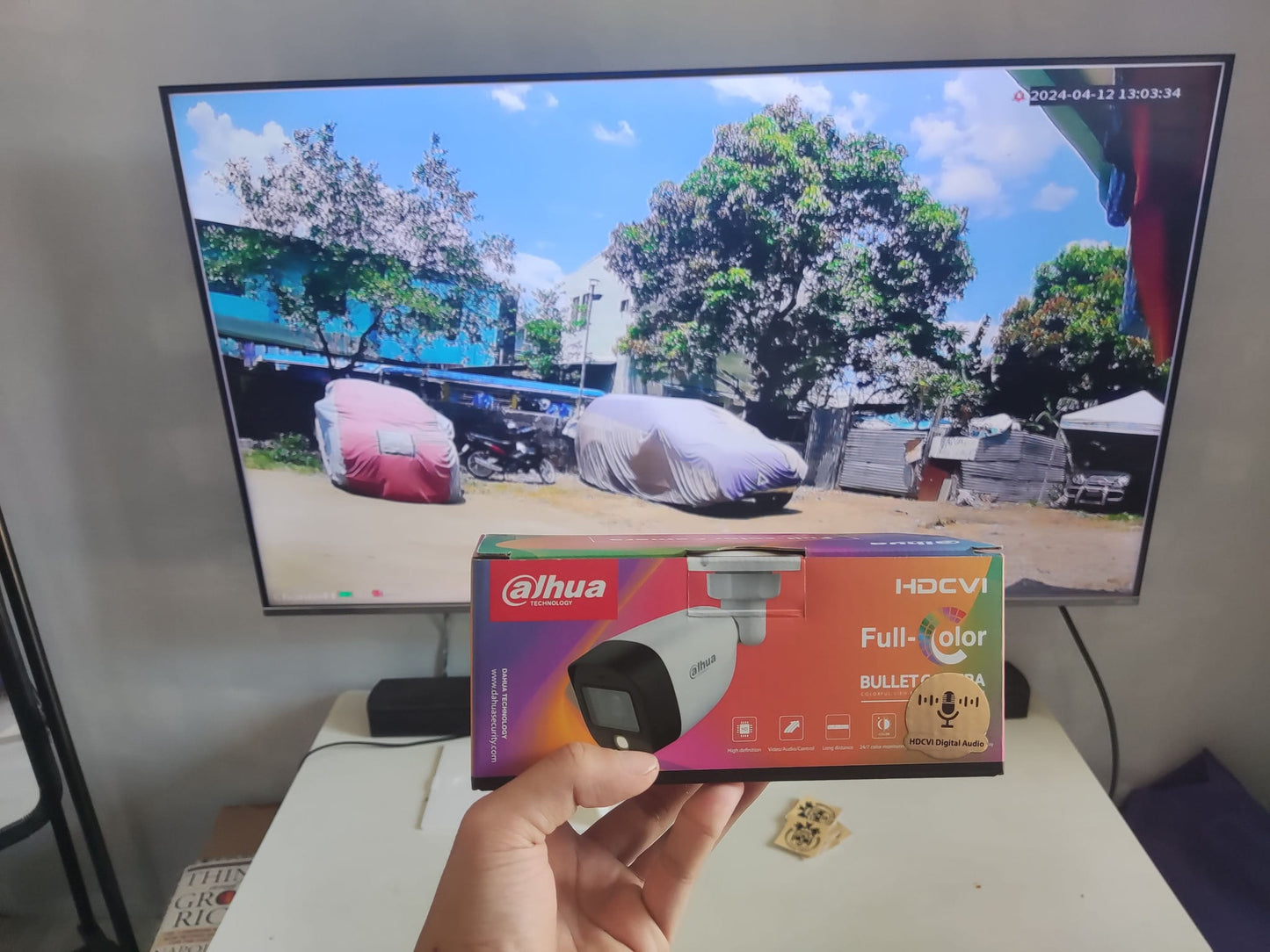 Dahua CCTV KIT Full-color With audio 4/8 CH CCTV Camera Kit 1080p HD DVR Complete CCTV Package